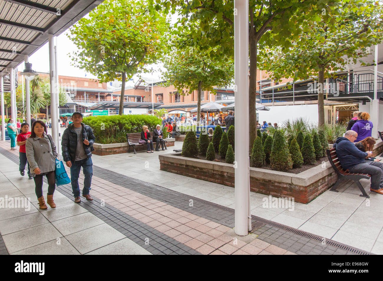Gunwharf Quay shopping center,Portsmouth Harbour, Portsmouth