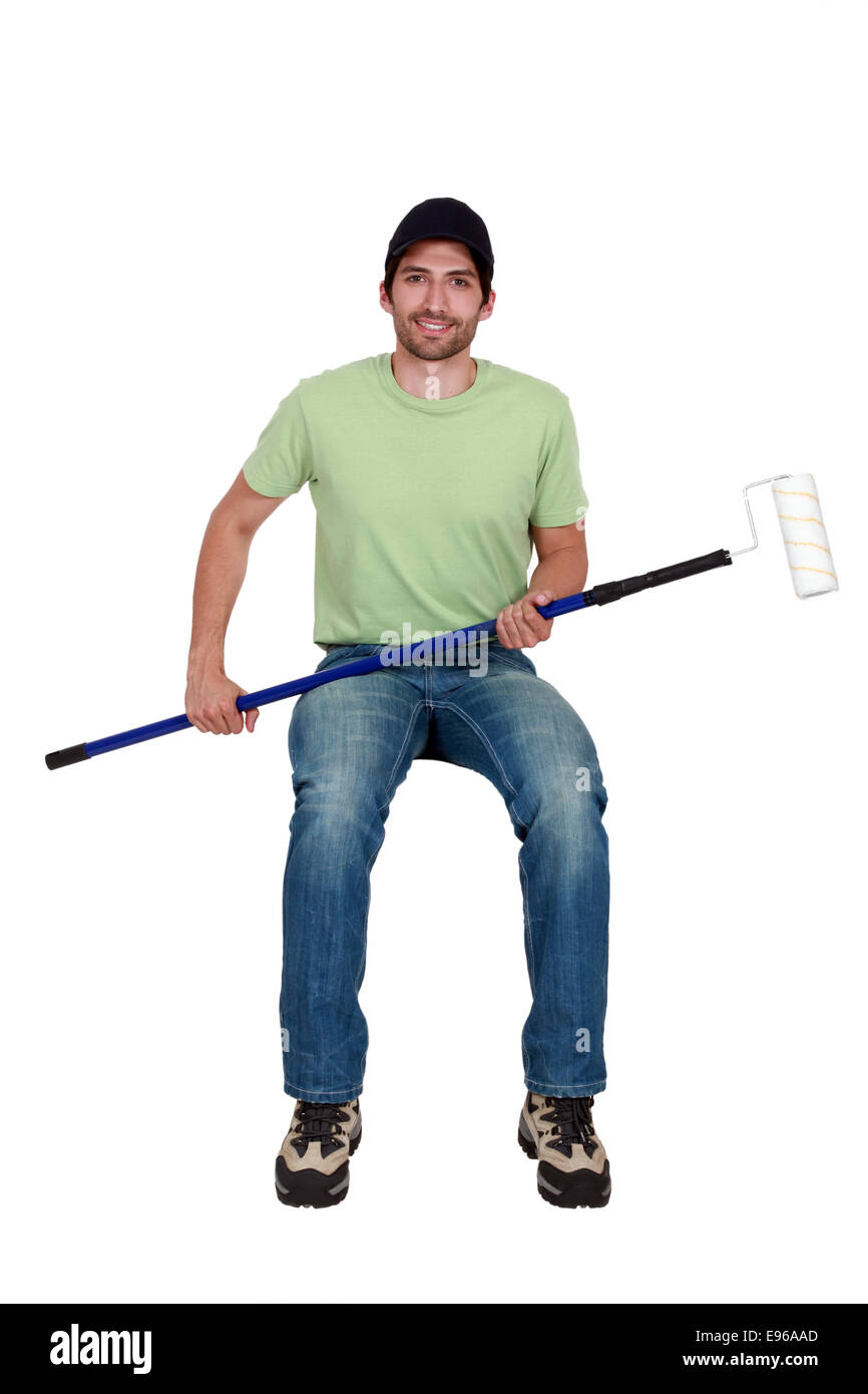 A Male Painter Stock Photo Alamy a-male-painter-stock-photo-alamy