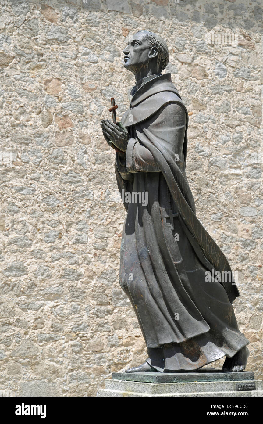 San Juan de la Cruz, monument, Avila, Spain Stock Photo