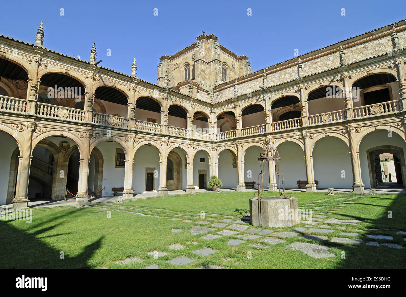 college building, palace, Salamanca, Spain Stock Photo
