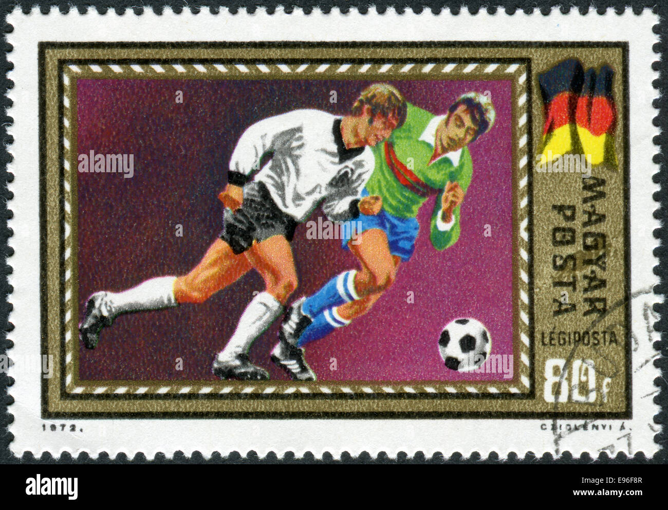 Allemagne USSR CCCP fanion vintage coupe d'Europe 1972 pennant wimpel football