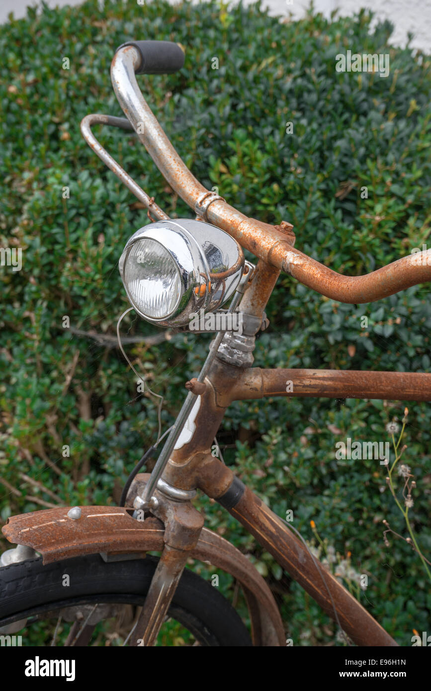 Rusty bicycle Stock Photo