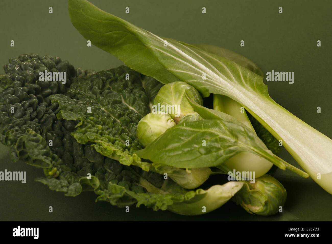 Leafy Green Vegetables Stock Photo Alamy