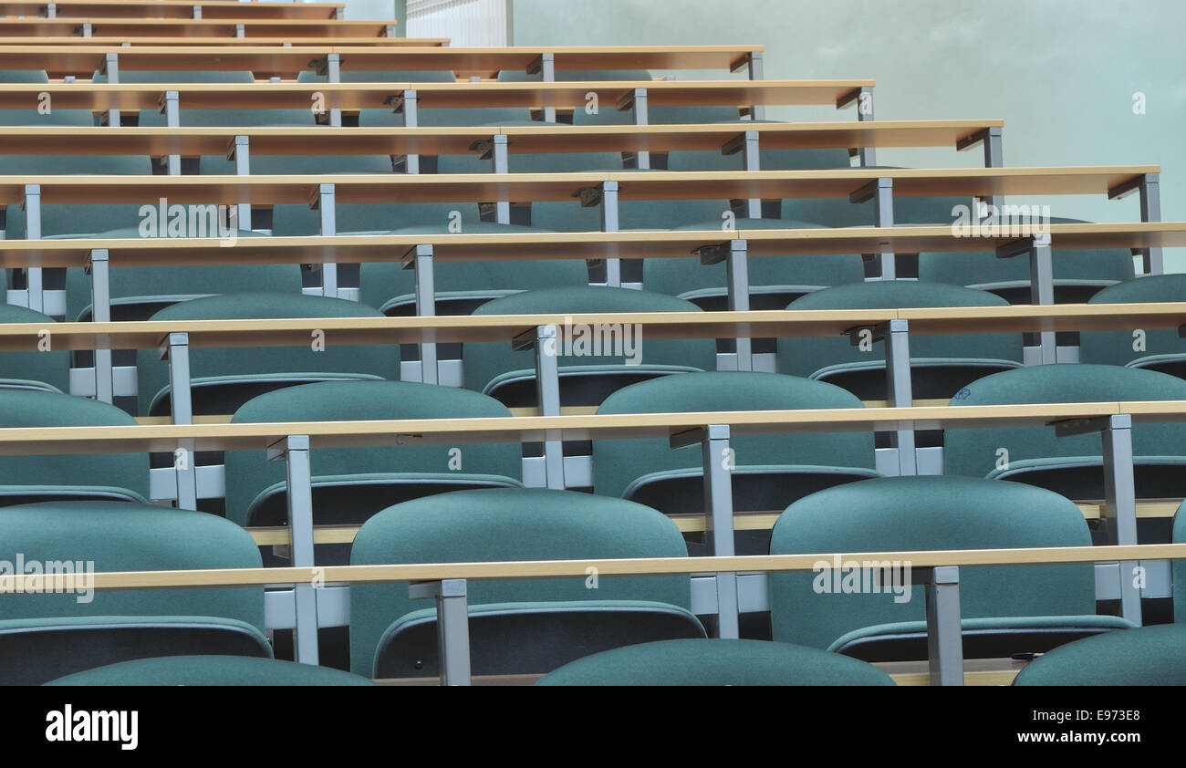 university classroom chair Stock Photo Alamy