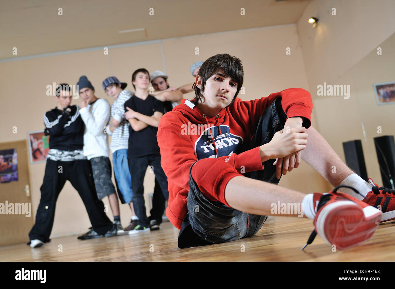 young boys group Stock Photo Alamy