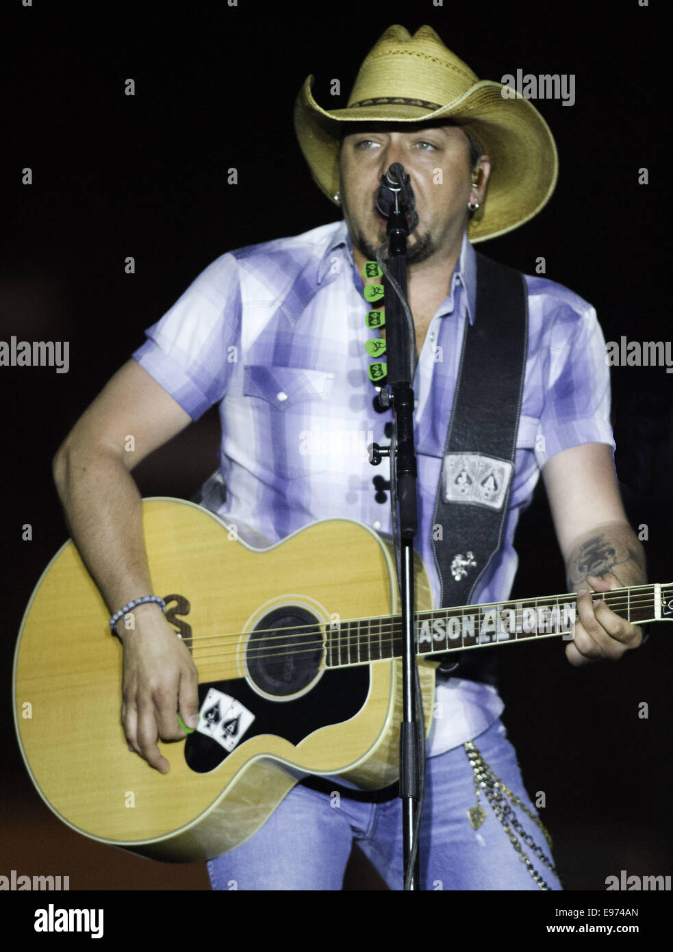 Jason Aldean performs live at Country Thunder Featuring Jason Aldean