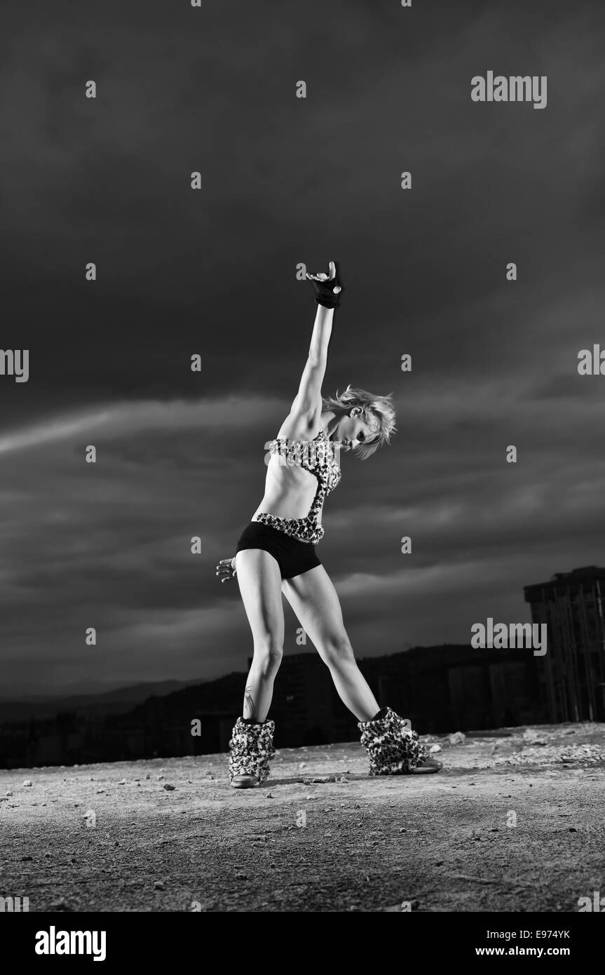 Gogo girl hires stock photography and images Alamy