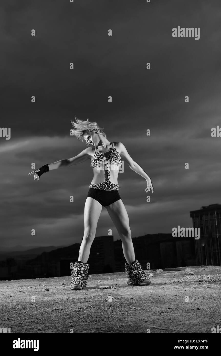 Gogo girl hires stock photography and images Alamy