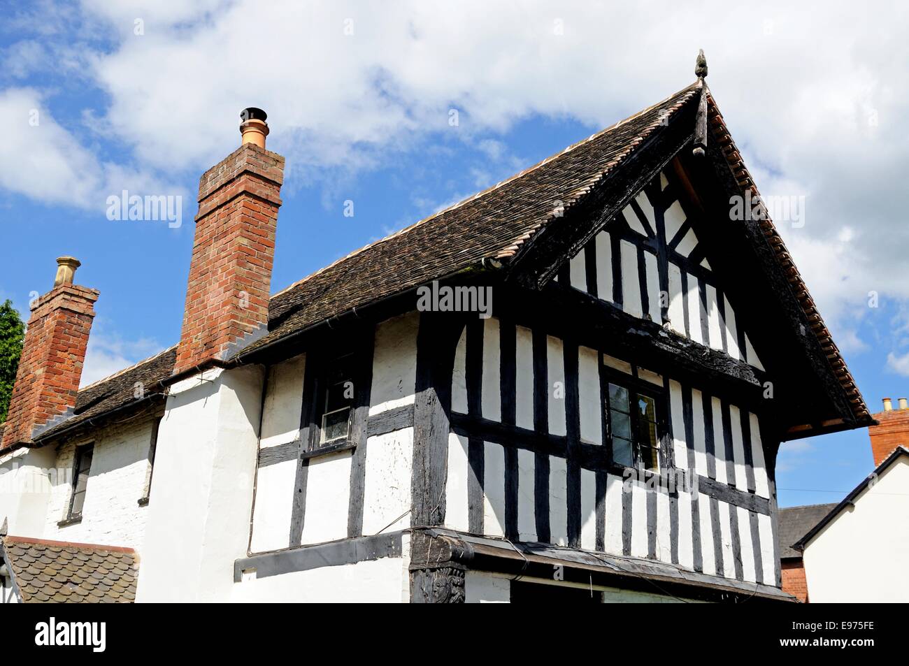 Tudor style house, Leominster, Herefordshire, England, UK, Western