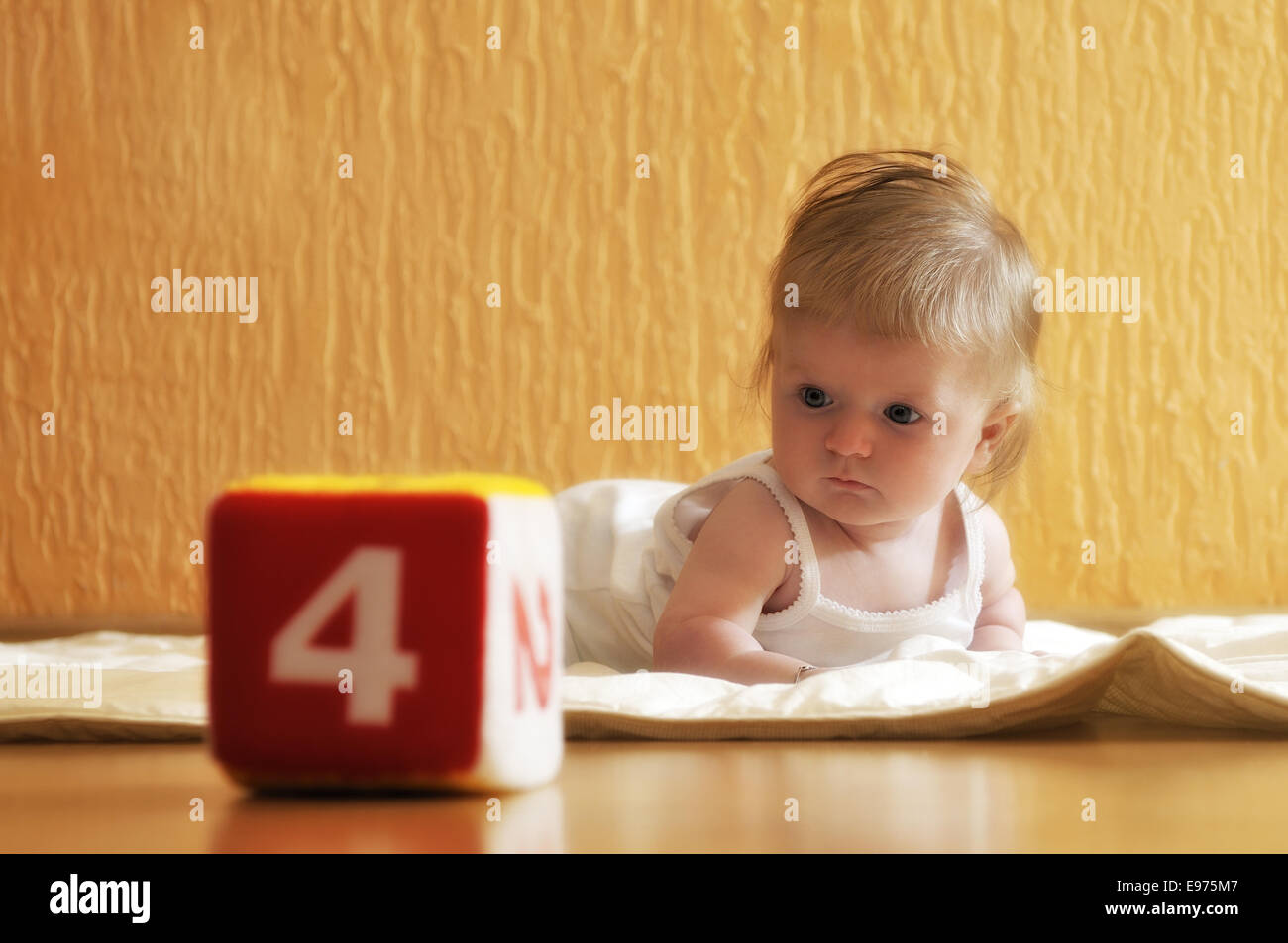 cute little baby closeup portrait Stock Photo - Alamy