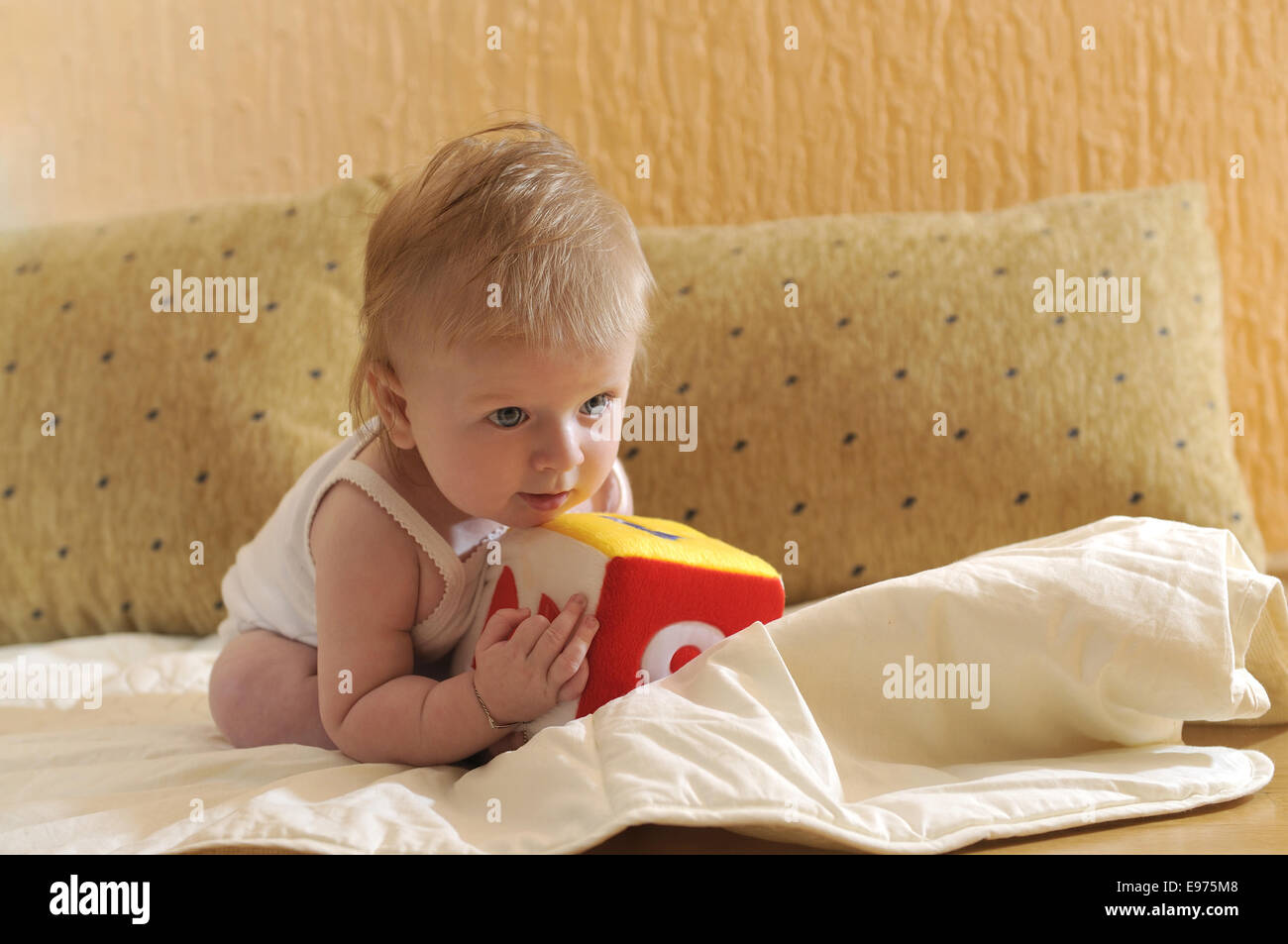 cute little baby closeup portrait Stock Photo - Alamy
