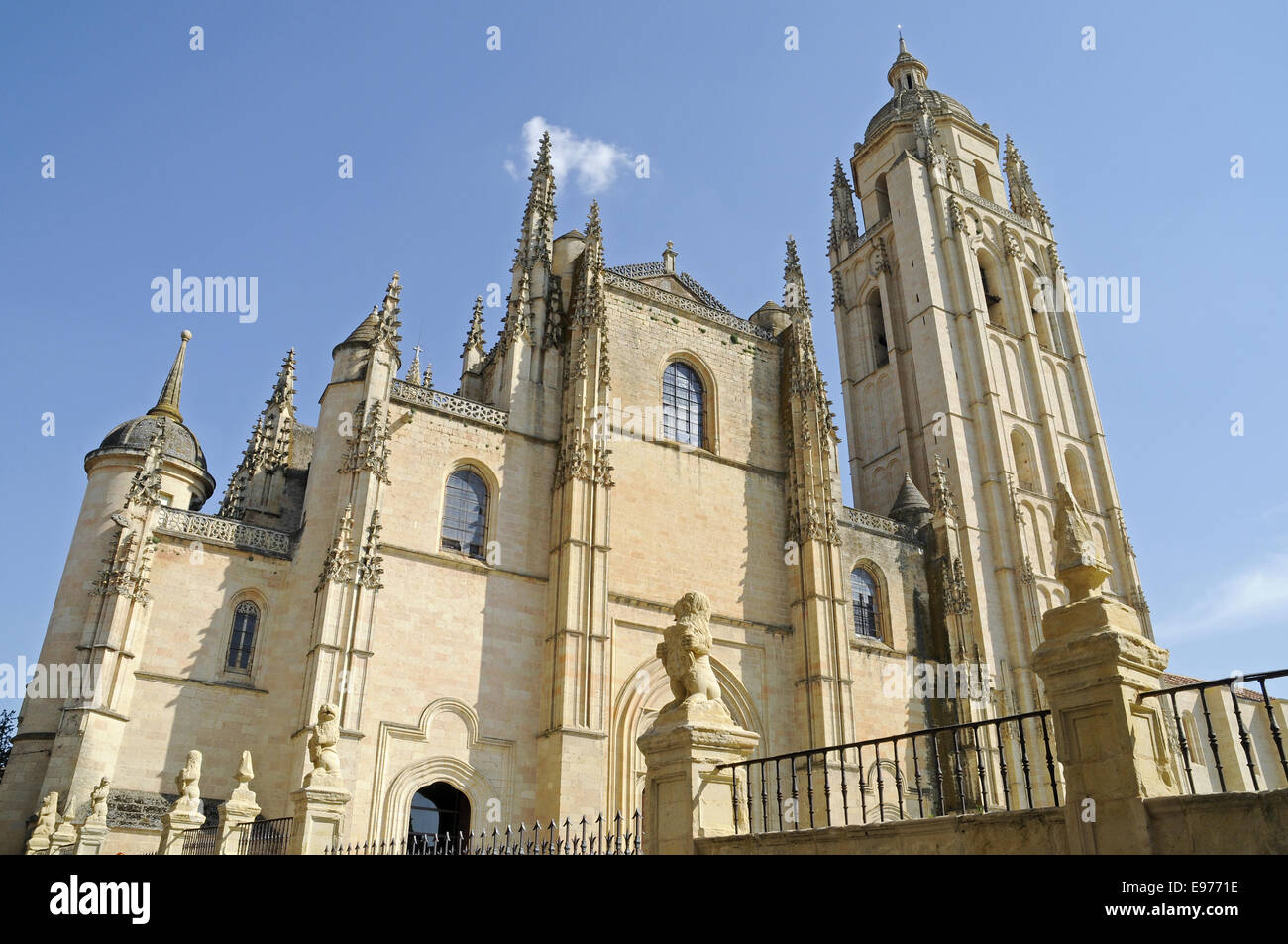 cathedral, Segovia, Spain Stock Photo