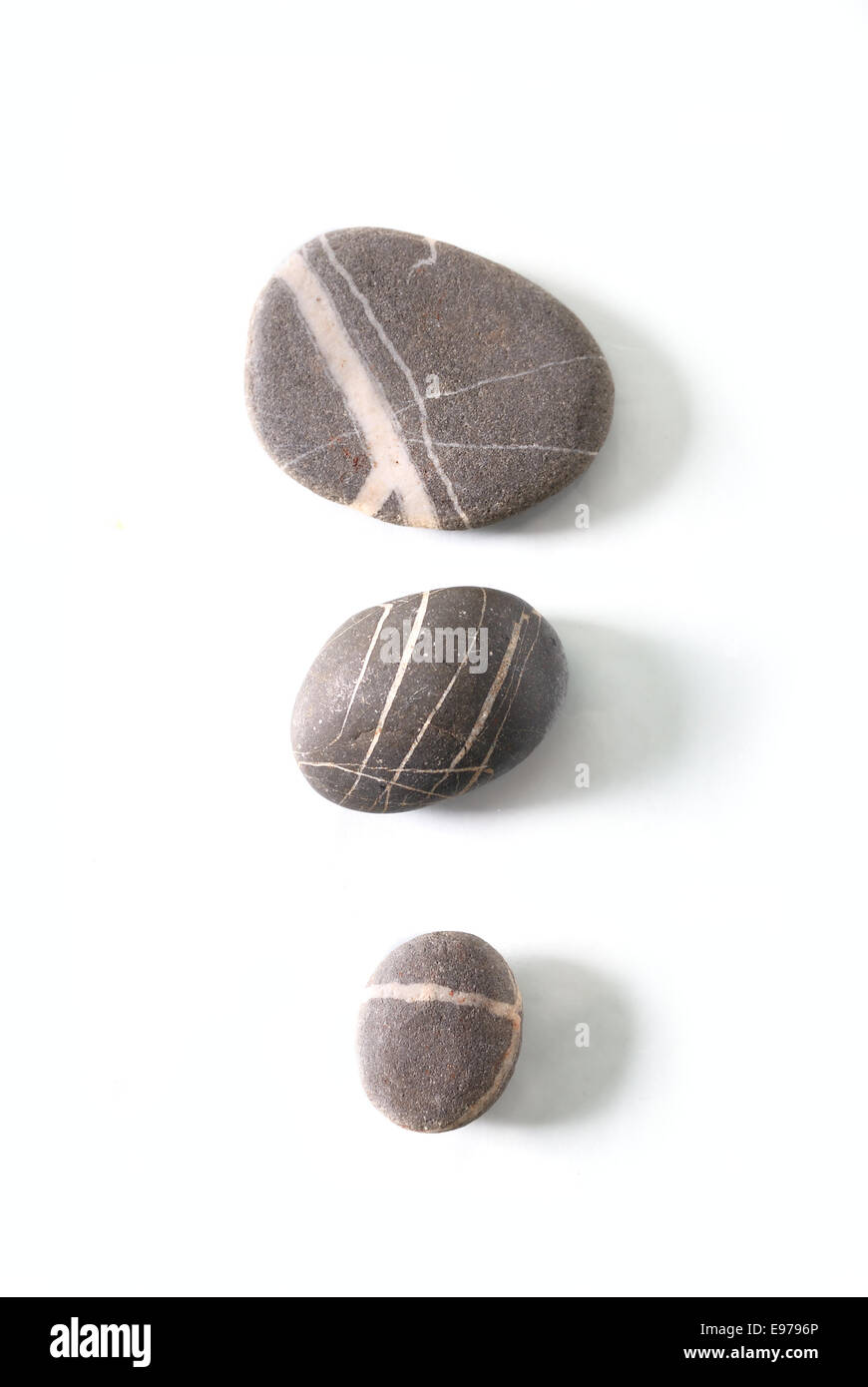 Wellbeing stones Cut Out Stock Images & Pictures - Alamy