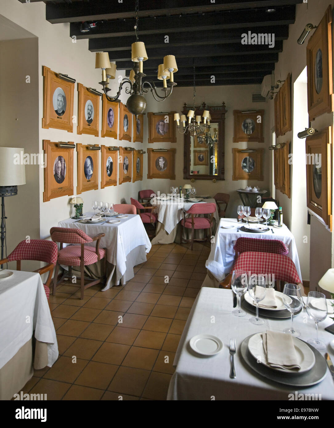 The famous restaurant Bodegas Campos in the old town in Cordoba Stock