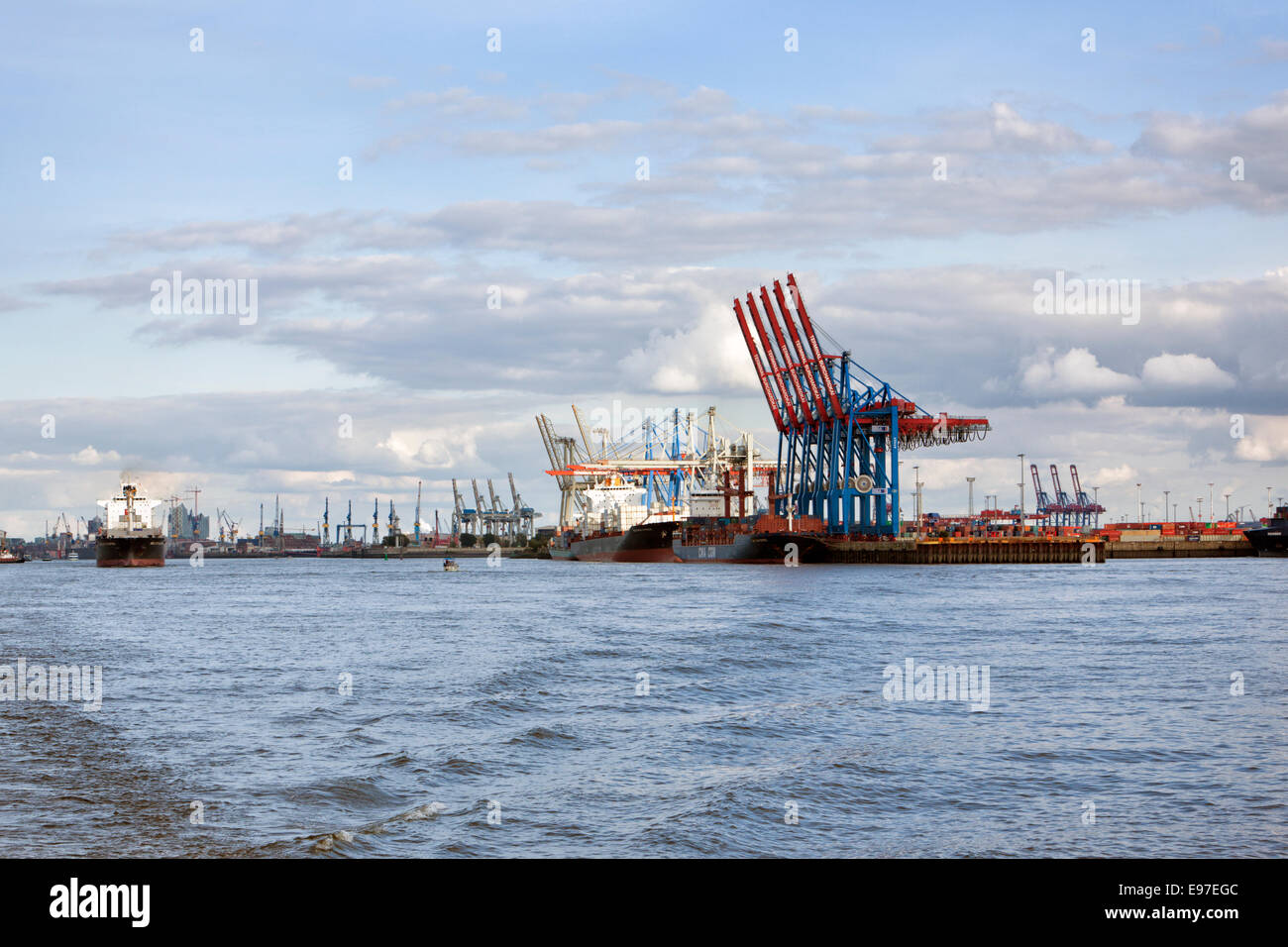 Port of Hamburg Stock Photo - Alamy