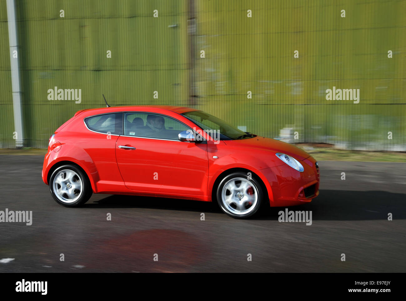 2008 Alfa Romeo Mito car, Italian super-mini Stock Photo - Alamy