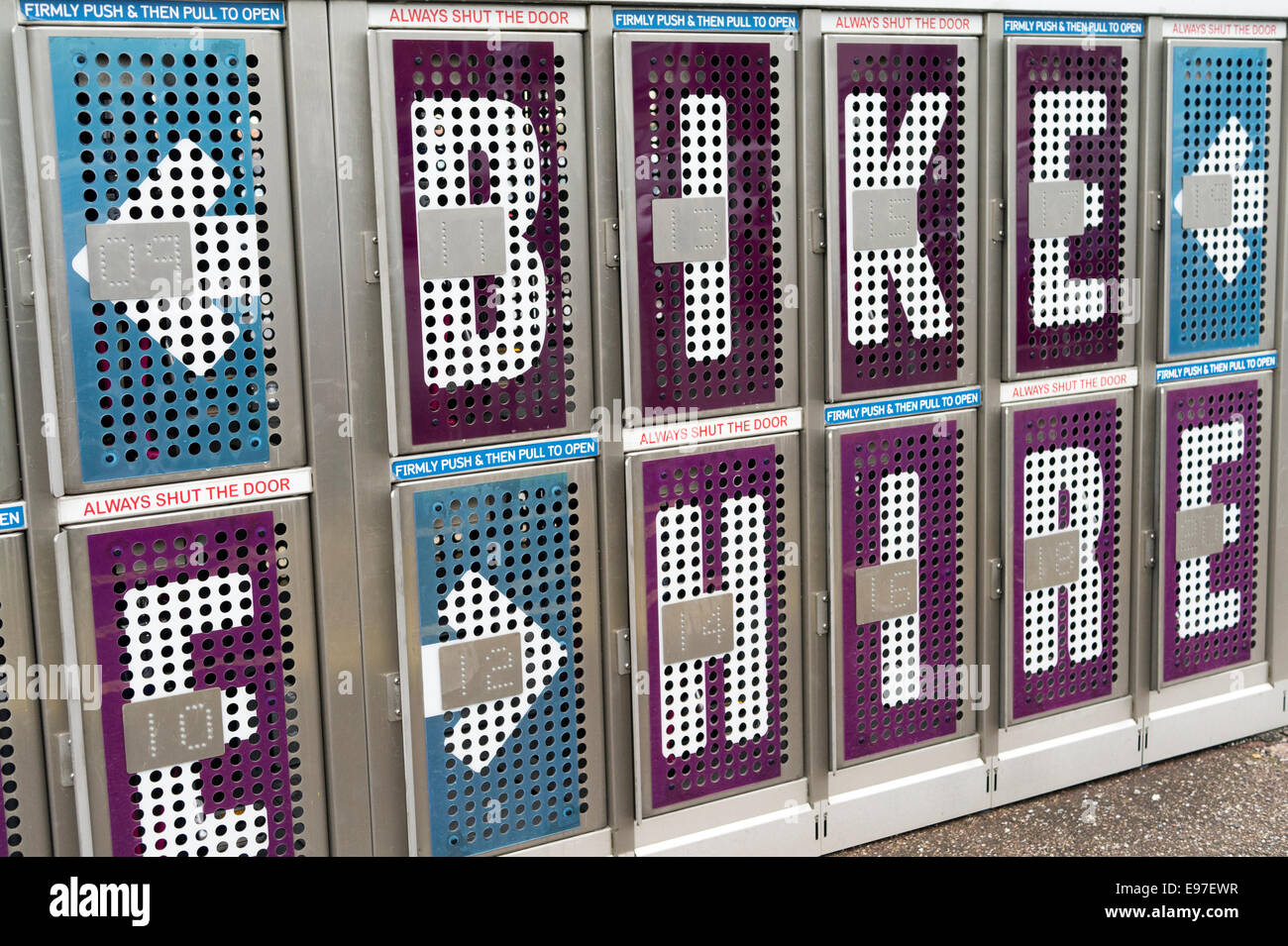 Brompton Dock Bicycle Bike Hire High Resolution Stock Photography and