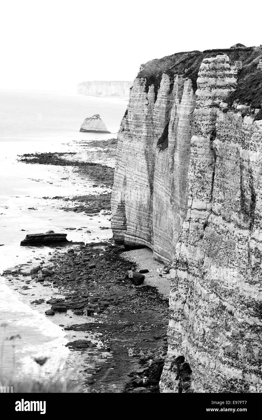 Etretat cliffs Normandy France Europe Stock Photo - Alamy