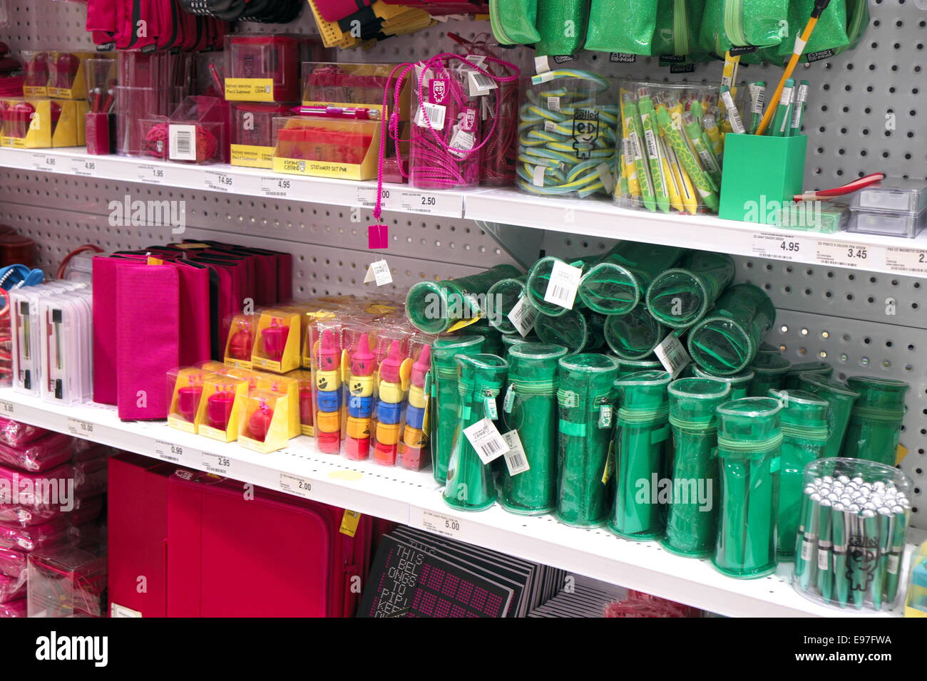 Assortment stationery hires stock photography and images Alamy