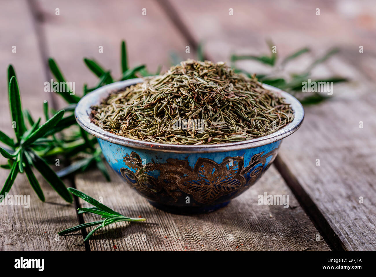 dry rosemary spice Stock Photo Alamy