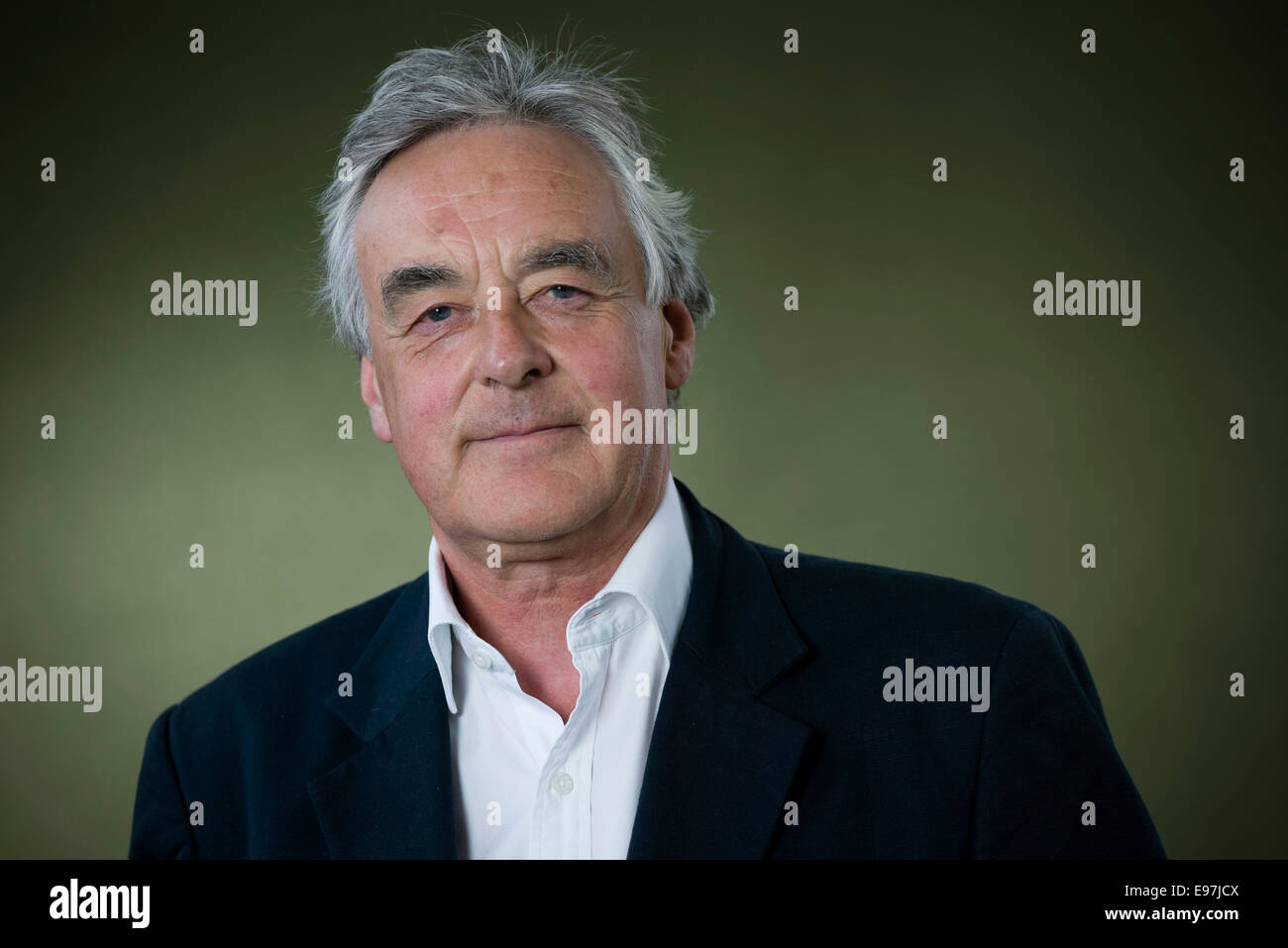 British biographer and novelist Max Egremont appears at the Edinburgh International Book Festival. Stock Photo