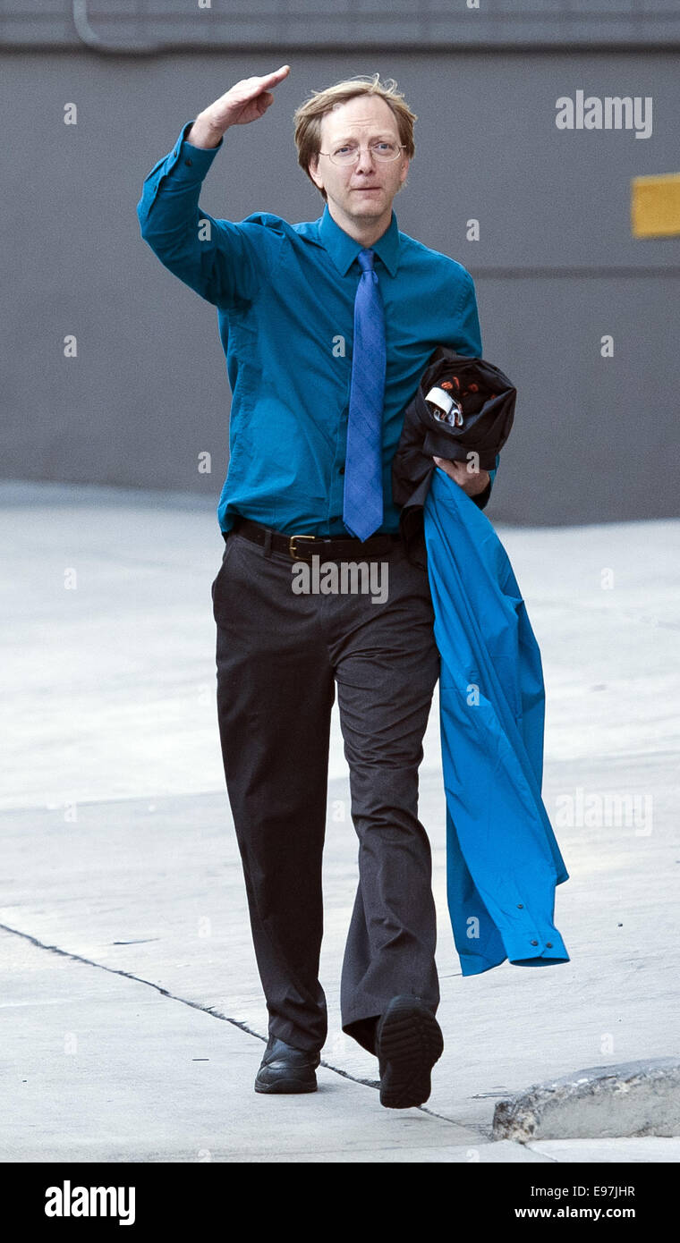 Hollywood, California, USA. 20th Oct, 2014. 'Science Bob' Pflugfelder