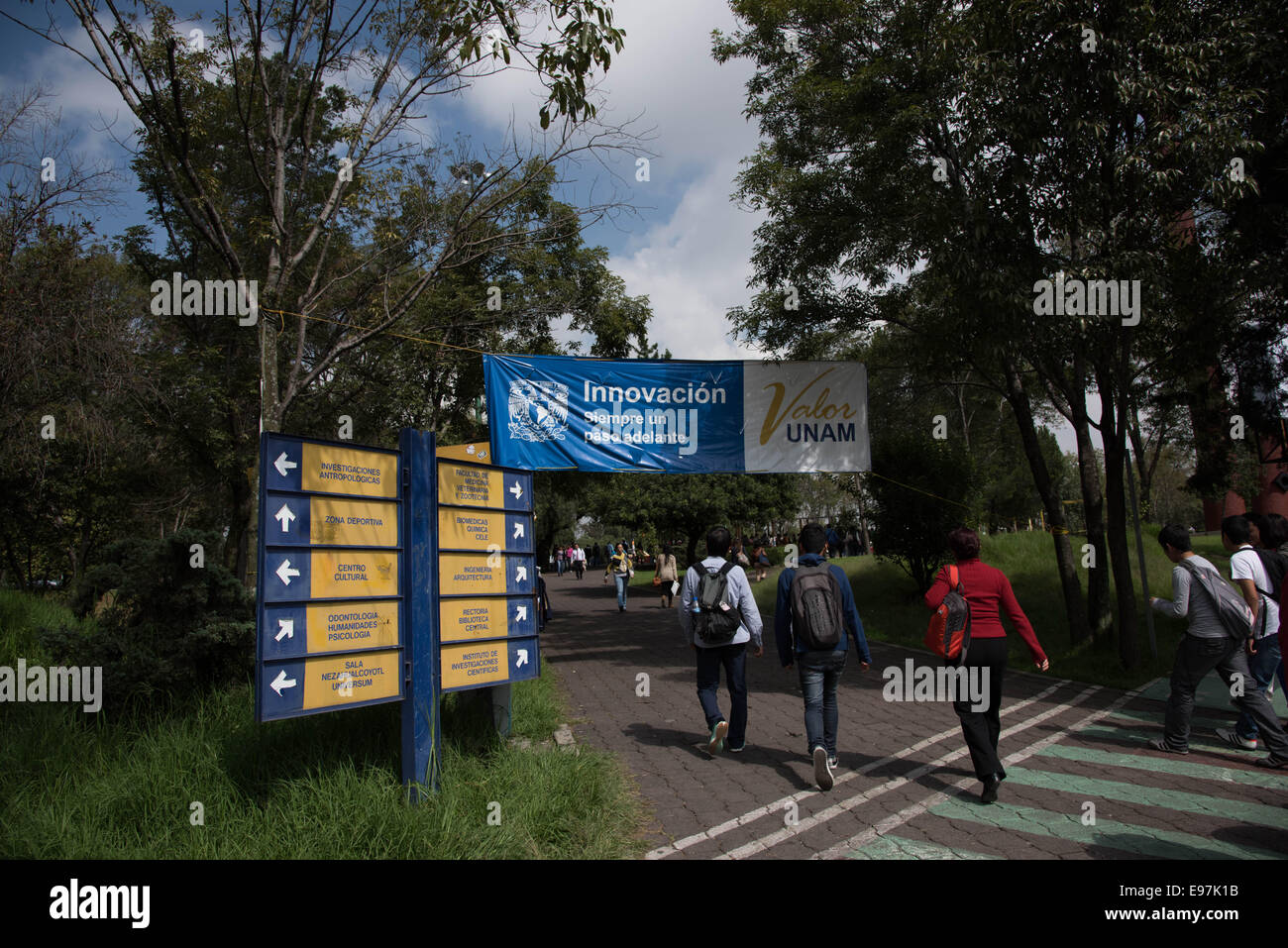 National Autonomous University of Mexico Stock Photo