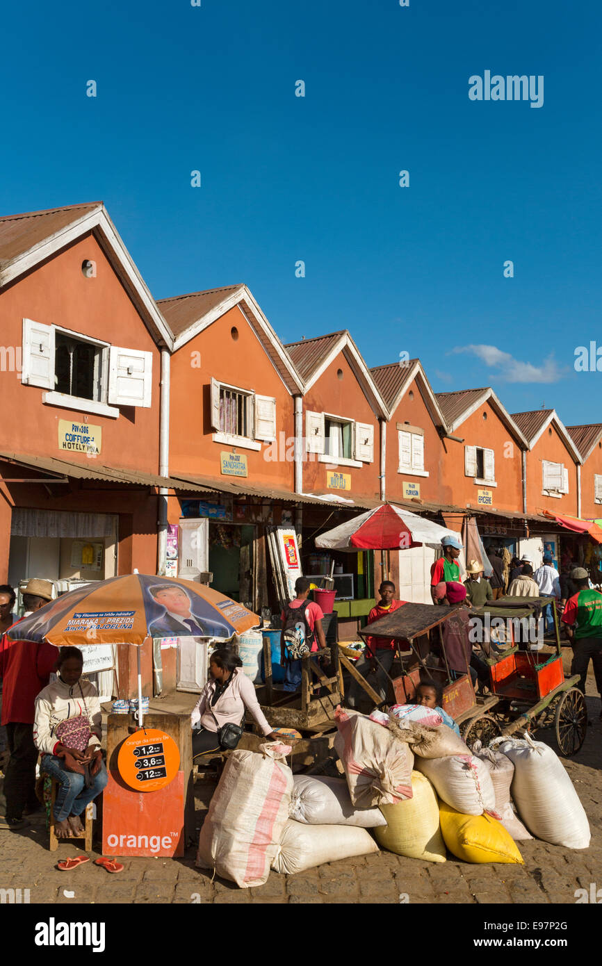 A market at Antananarivo, Madagascar Stock Photo Alamy