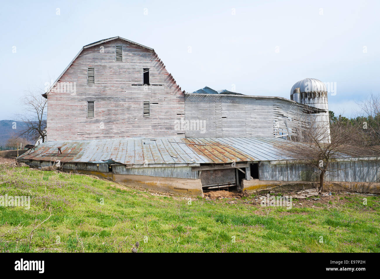 Old barn near McGaheysville, Virginia, USA. Stock Photo