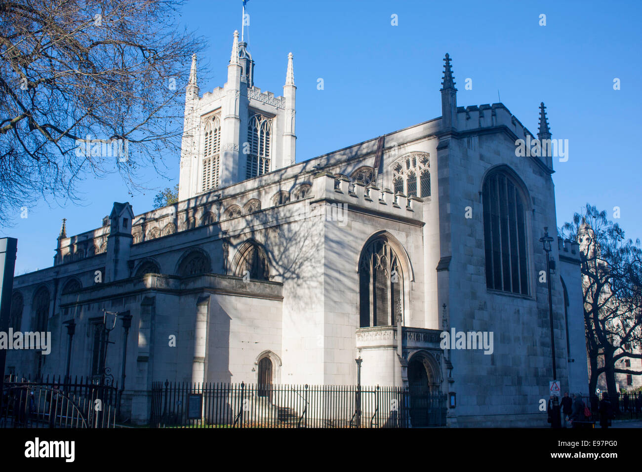 St Margaret's Church Westminster Parish Church of the House of Commons Westminster London England UK Stock Photo