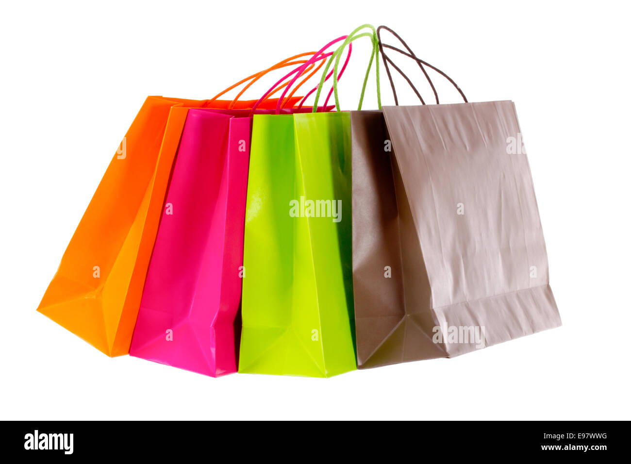 Shopping expedition brightened Stock Photo Alamy