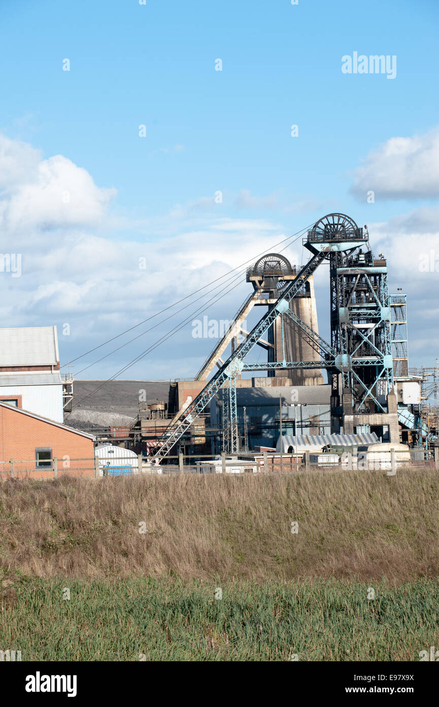 Hatfield Main Colliery South Yorkshire Coal Mine Stock Photo Alamy