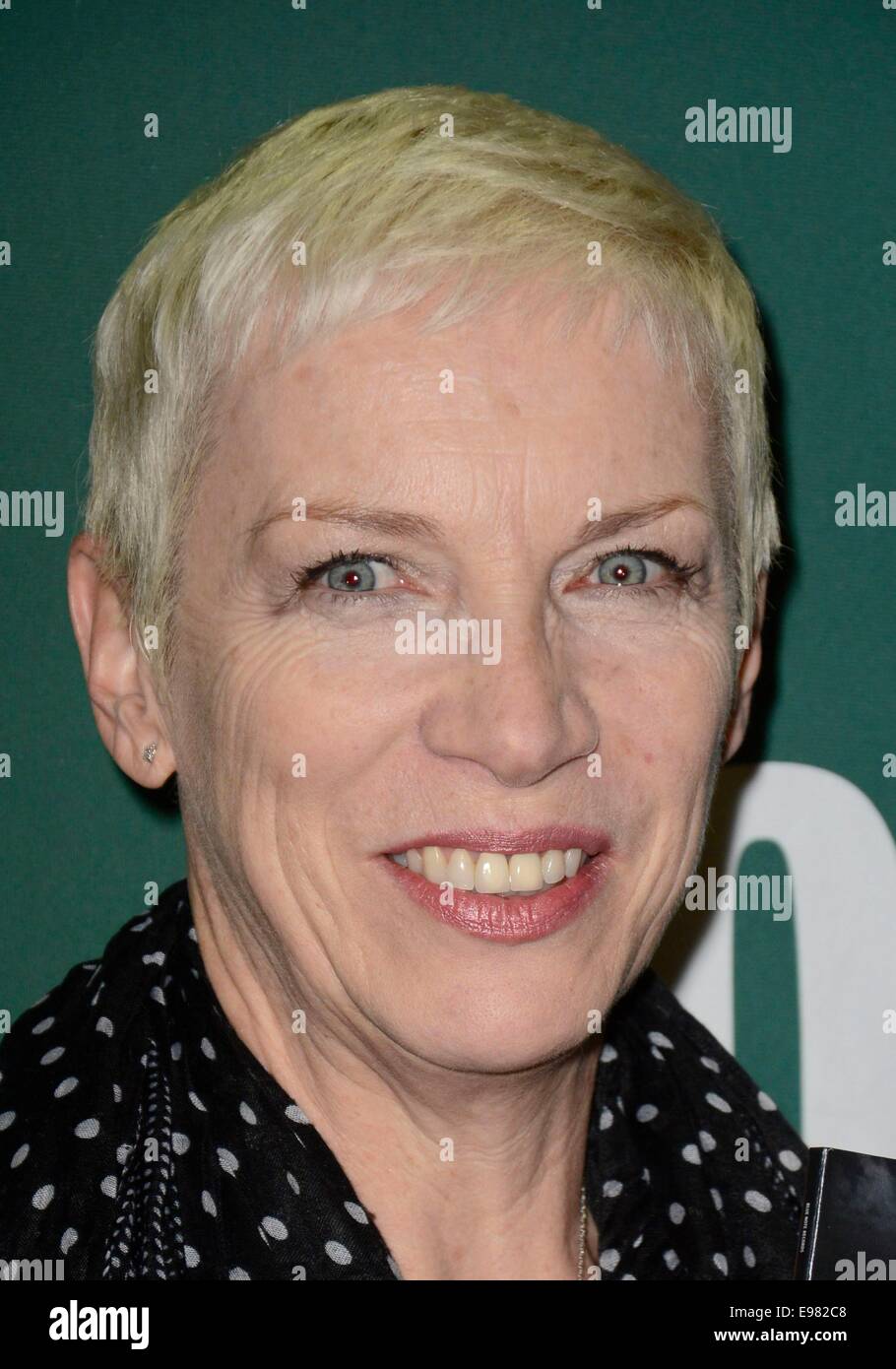 New York, NY, USA. 21st Oct, 2014. Annie Lennox at in-store appearance