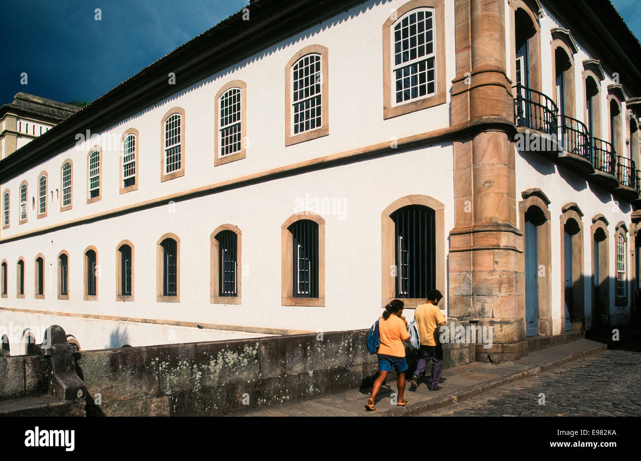 america, brazil, minas gerais, ouro preto, city center, historical building Stock Photo Alamy