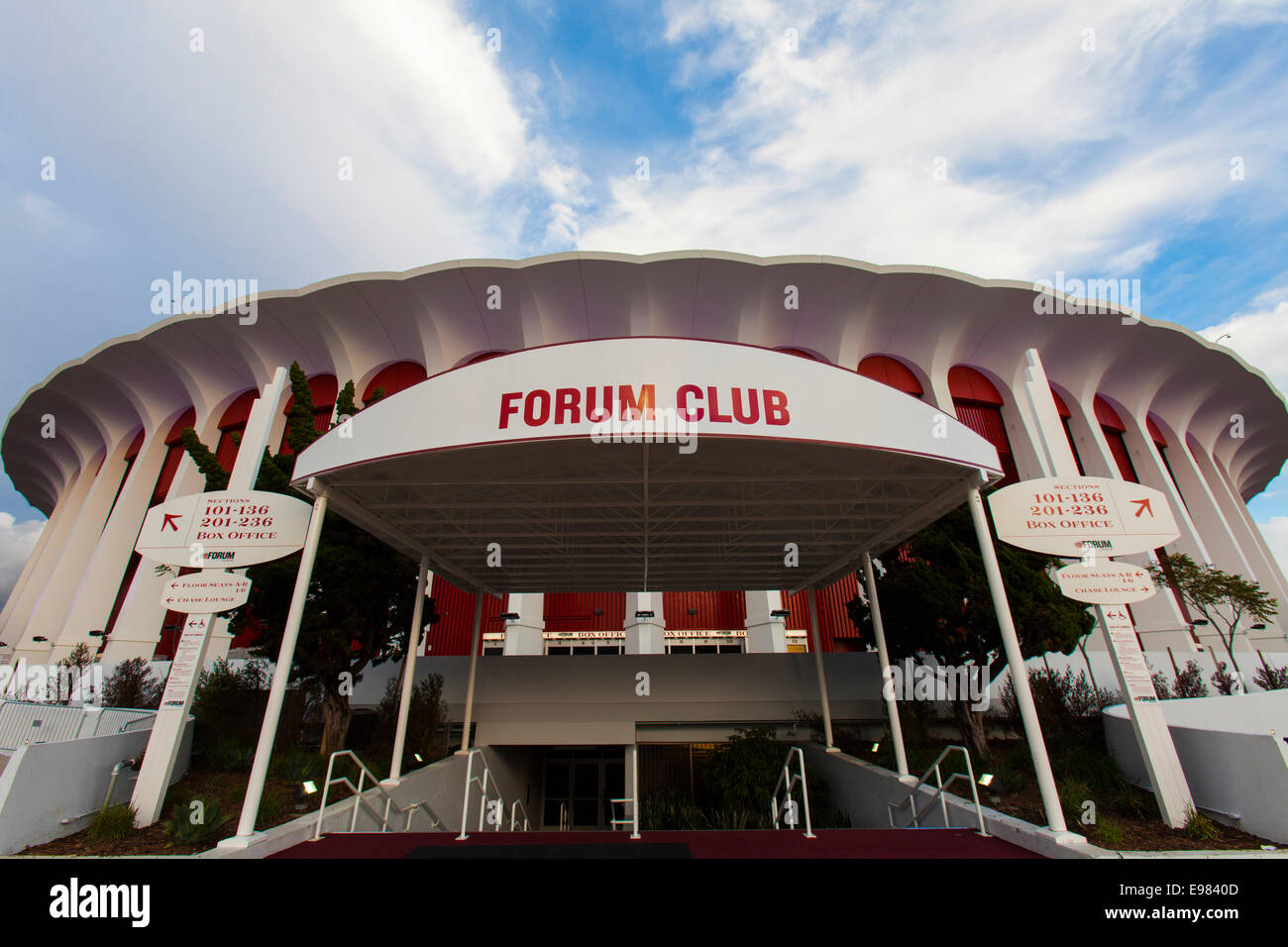 The Forum, Inglewood, Los Angeles, California, USA Stock Photo