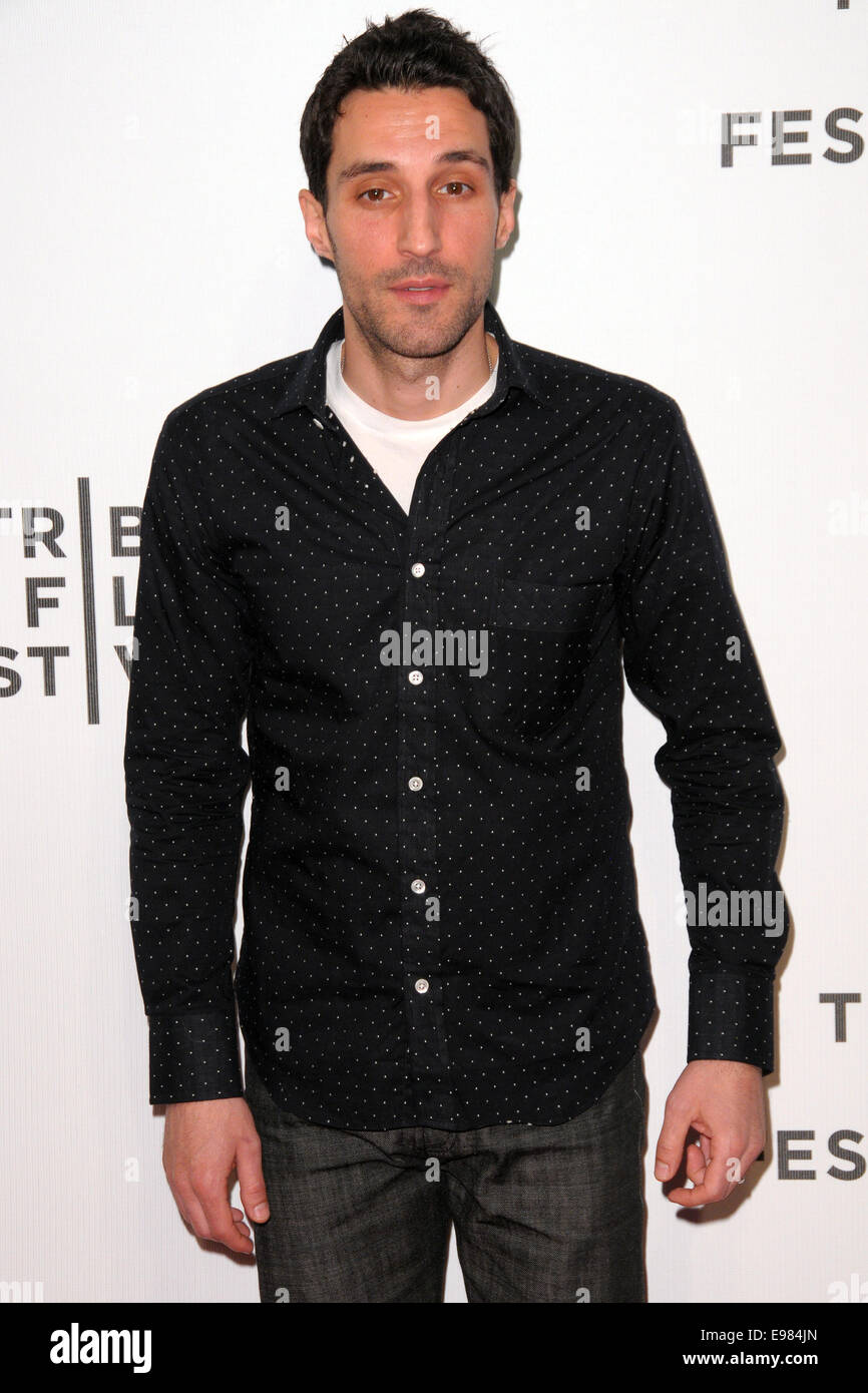 2014 Tribeca Film Festival - 'Loitering With Intent' Premiere -Red Carpet Arrivals  Featuring: Michael Godere Where: Manhattan, New York, United States When: 19 Apr 2014 Stock Photo