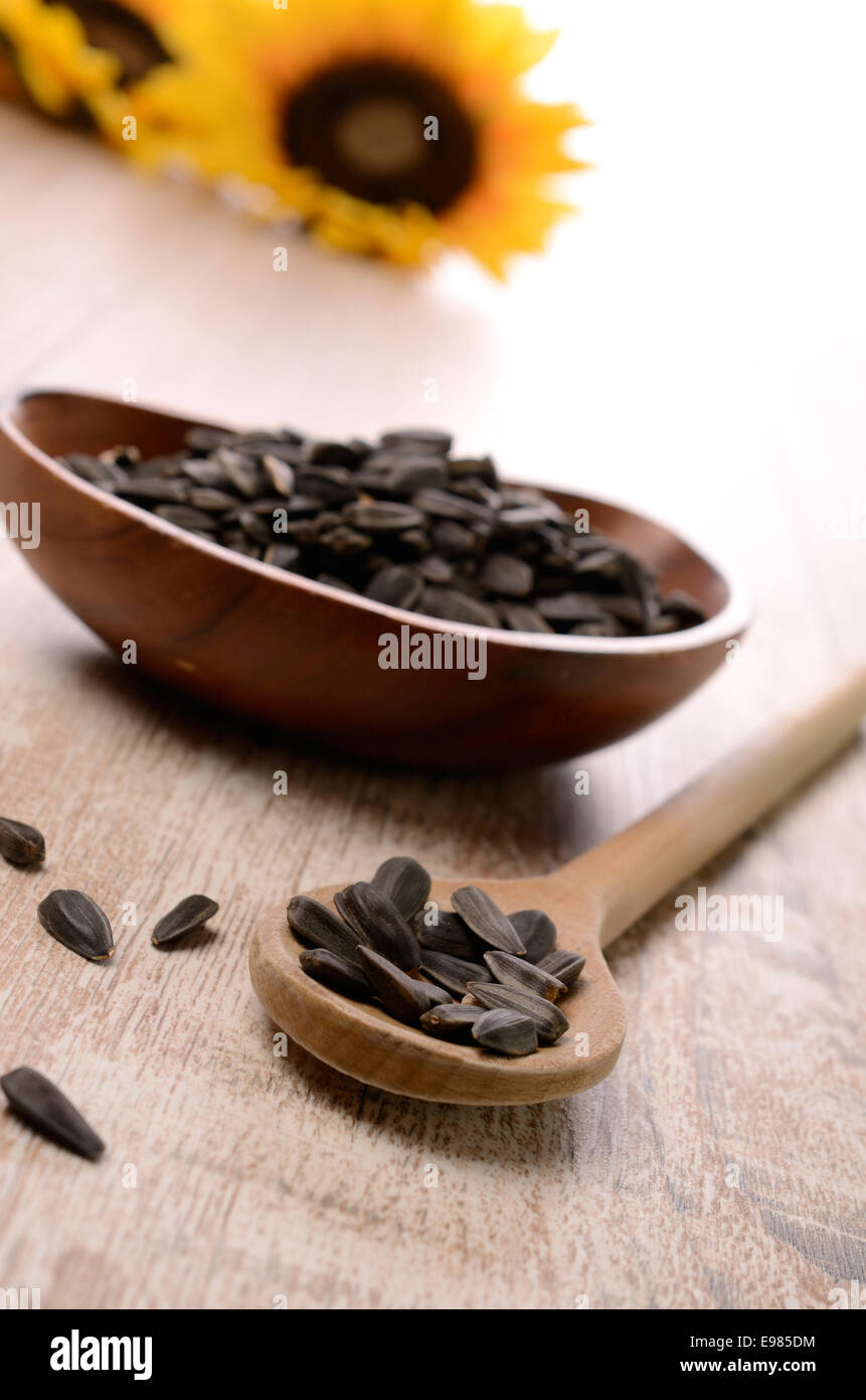 Sunflower seeds organic food hi-res stock photography and images - Alamy