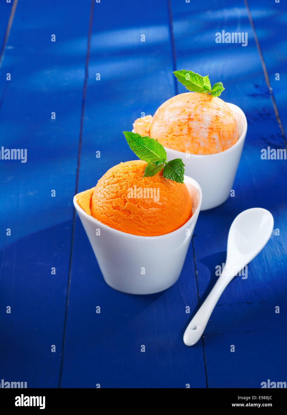 Creamy orange color hi-res stock photography and images - Alamy