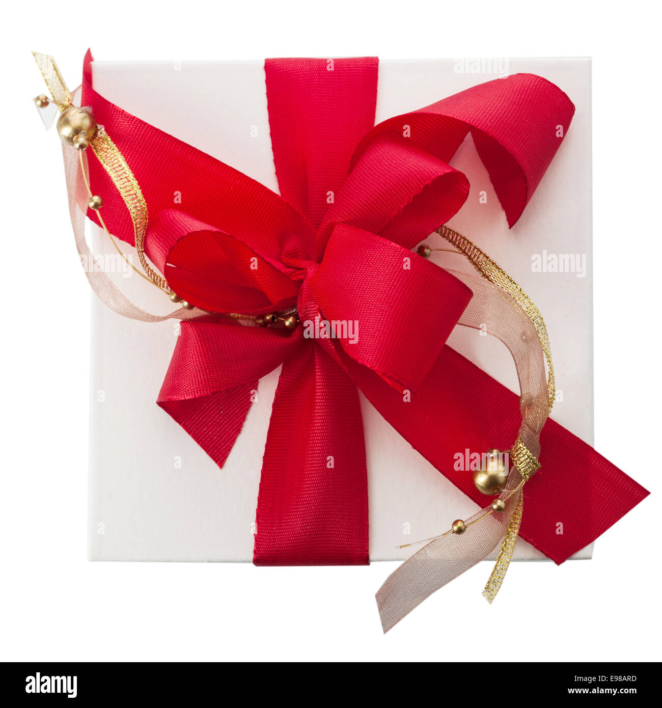 Gold bow overhead hi-res stock photography and images - Alamy