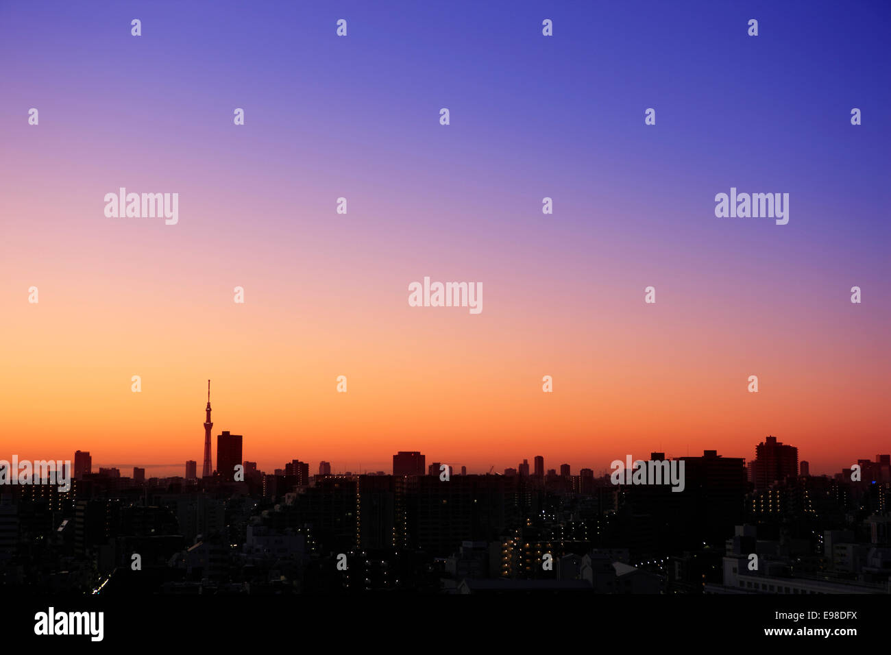 Tokyo city japan before hi-res stock photography and images - Alamy