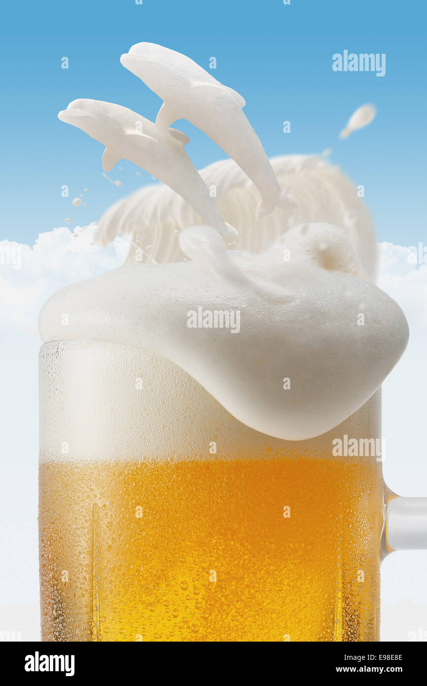 Draft beer Stock Photo