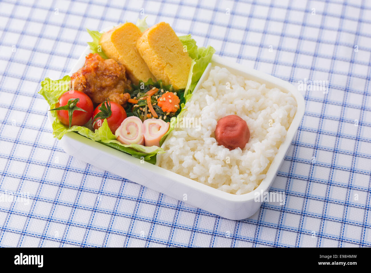 Japanese style bento lunch box Stock Photo - Alamy