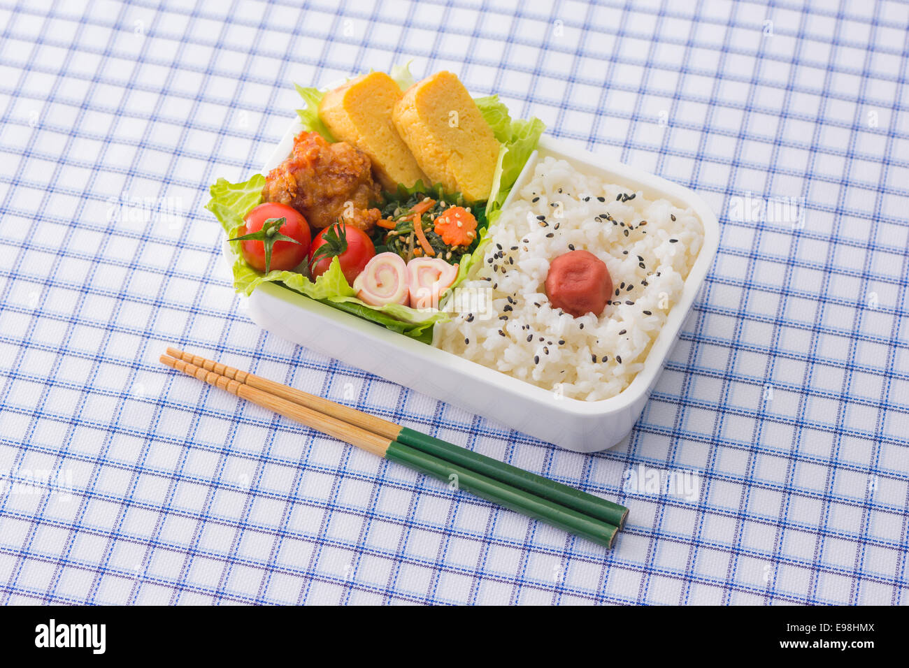 Japanese style bento lunch box Stock Photo - Alamy
