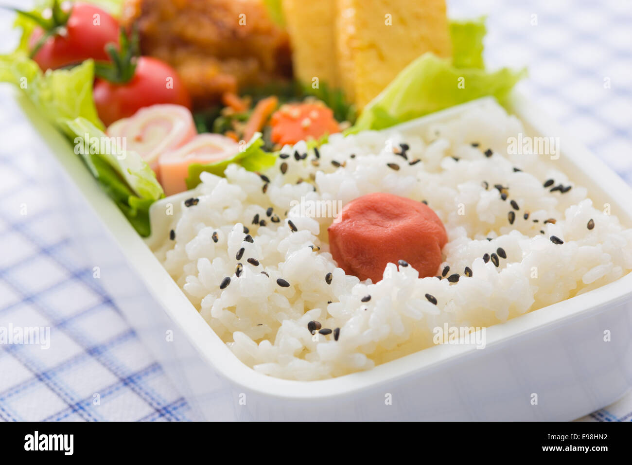 Japanese style bento lunch box Stock Photo - Alamy