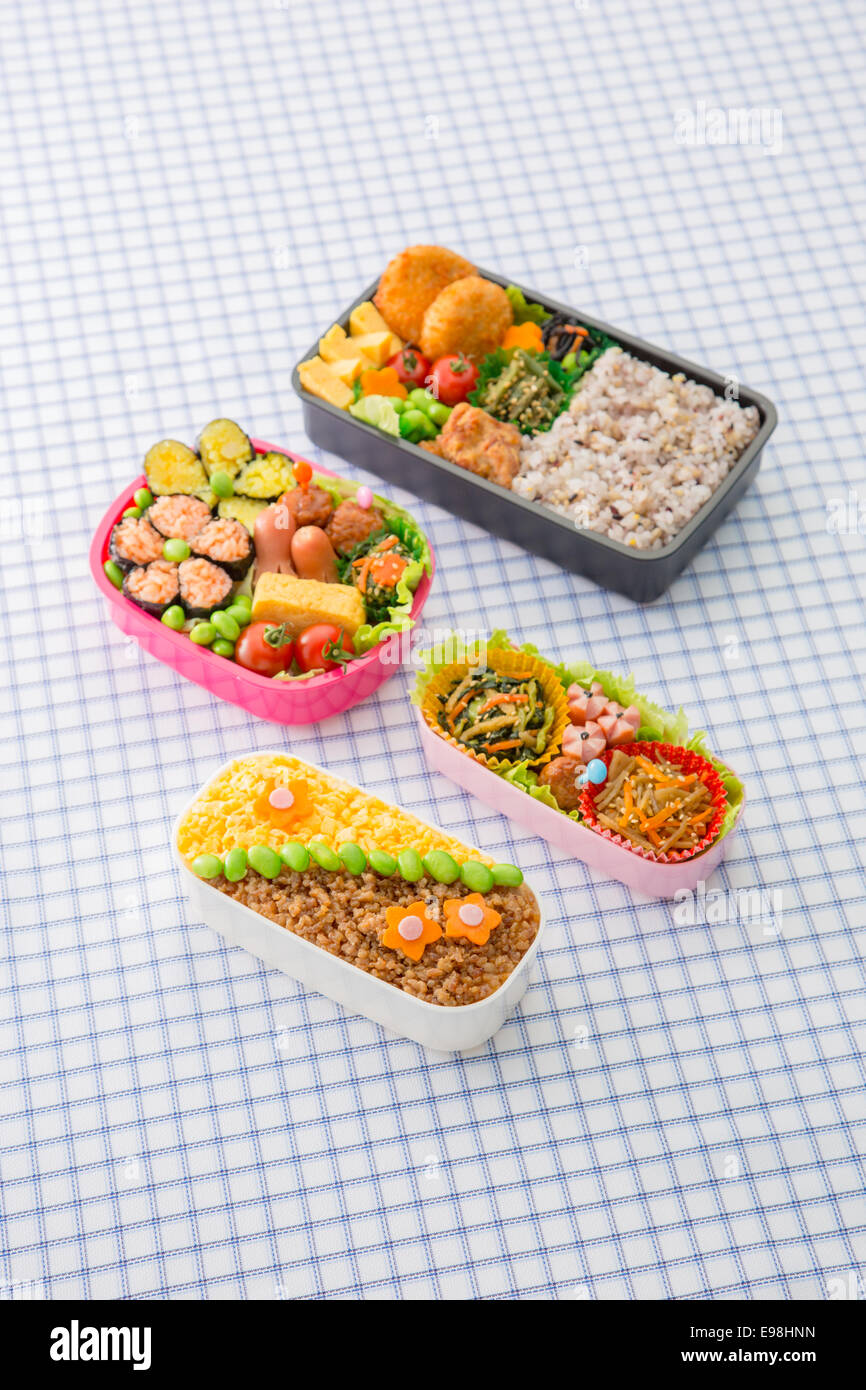 Japanese style bento lunch box Stock Photo - Alamy