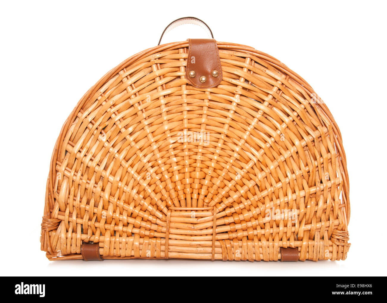 picnic basket studio cut out Stock Photo Alamy