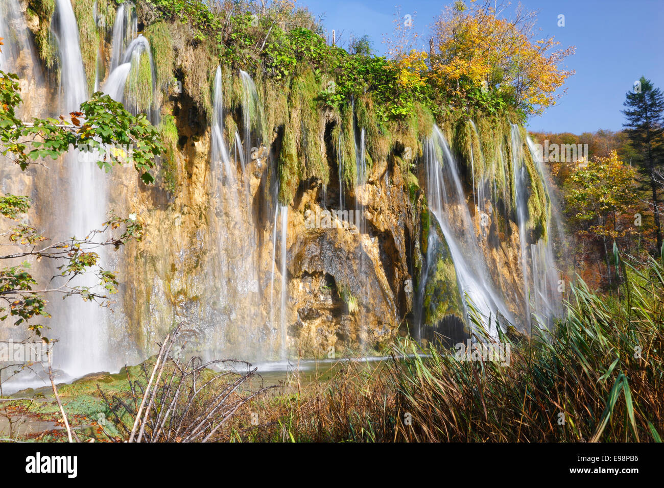 Plitvice lakes national park, Croatia Stock Photo