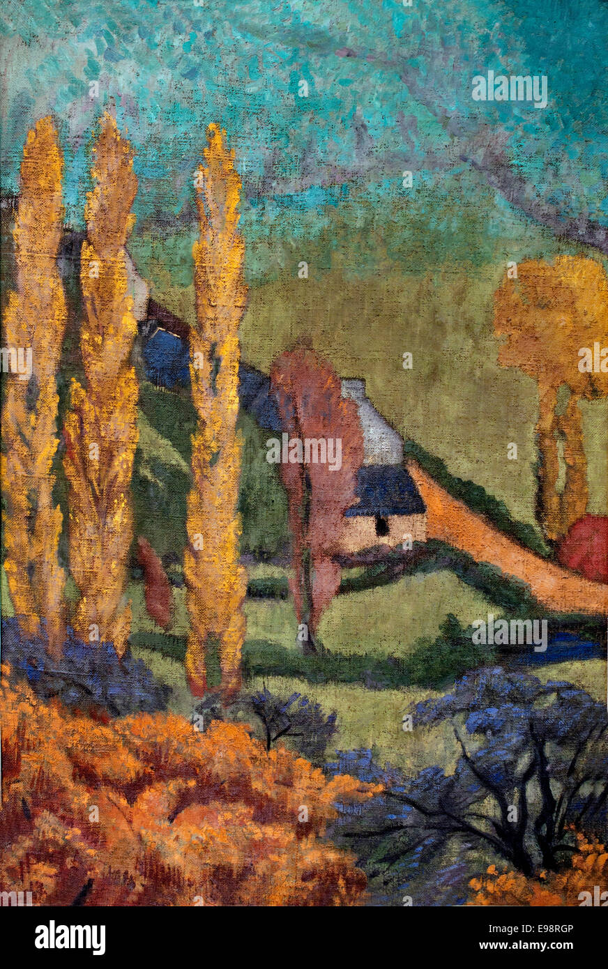 Paysage D Automne Autumn Landscape 1914 Paul Serusier 1864 1927 Stock Photo Alamy