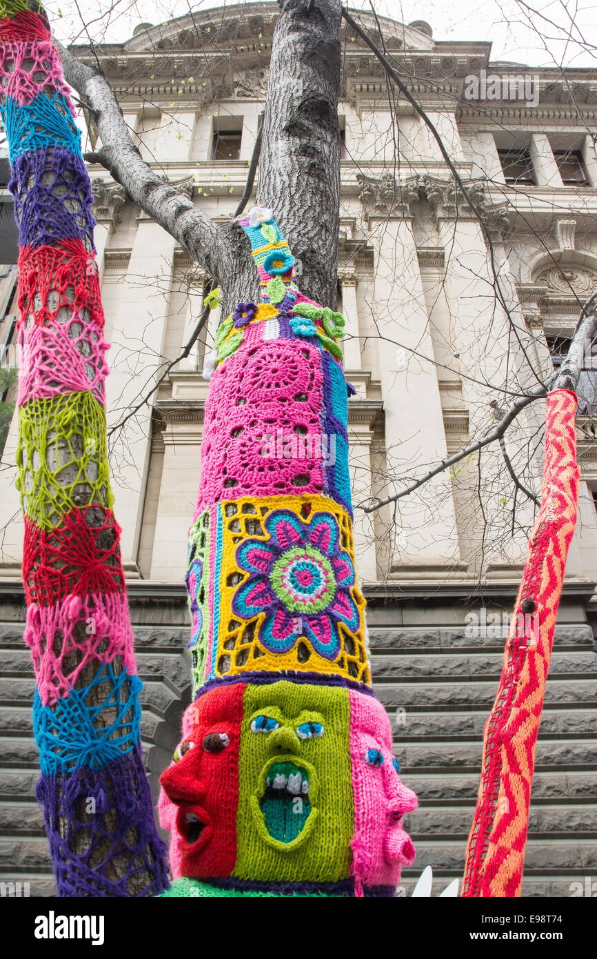 Yarn Graffiti Street Art