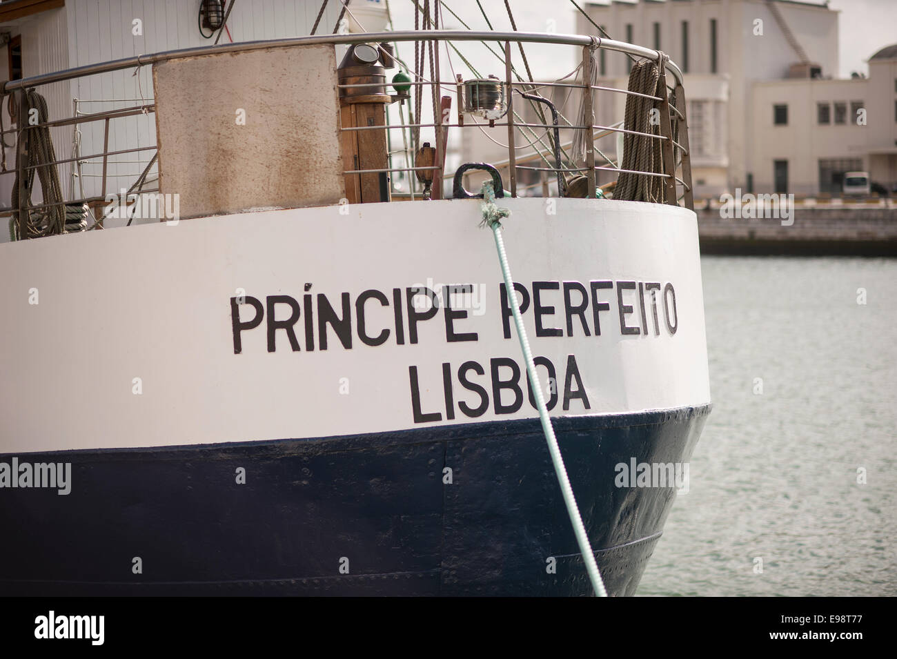 Principe Perfeito, Lisboa. Stock Photo
